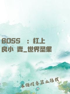 BOSS來襲：杠上無良小嬌妻