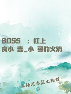 BOSS來襲：杠上無良小嬌妻