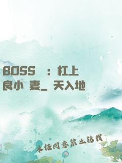 BOSS來襲：杠上無良小嬌妻