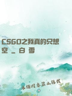 CSGO之我真的只想空槍
