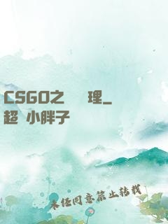 CSGO之電競經理