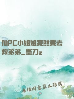 NPC小姐姐竟然要去救弟弟