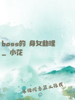 boss的貼身女助理