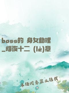 boss的貼身女助理
