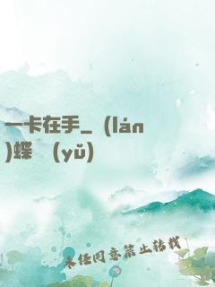 一卡在手