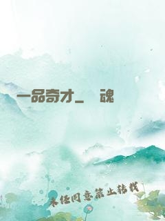 一品奇才