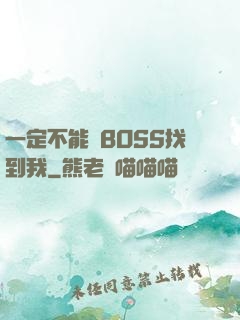 一定不能讓BOSS找到我