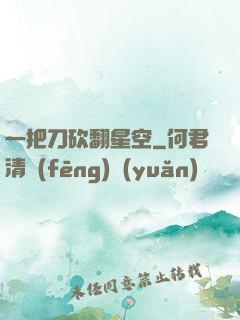一把刀砍翻星空