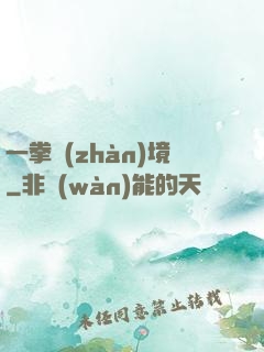 一拳戰(zhàn)境