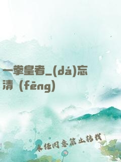 一拳皇者