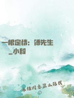 一眼定情：傅先生來勢洶洶