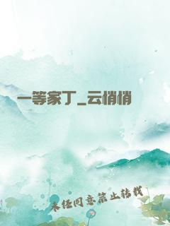 一等家丁