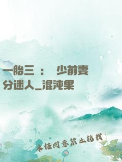一胎三寶：陸少前妻過分迷人
