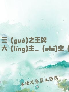 三國(guó)之王牌大領(lǐng)主