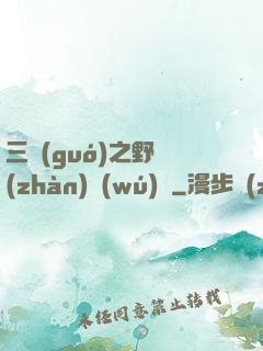 三國(guó)之野戰(zhàn)無(wú)雙