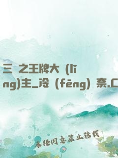 三國之王牌大領(lǐng)主