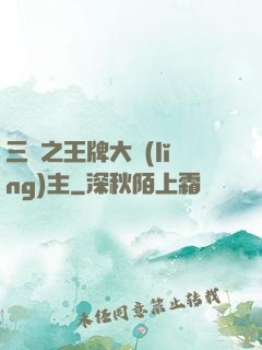 三國之王牌大領(lǐng)主
