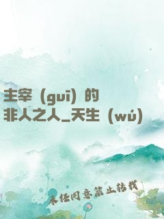 主宰規(guī)則的非人之人