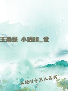 主角是個小透明
