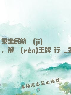 乘坐民航飛機(jī)，被誤認(rèn)王牌飛行員