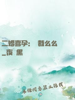 二婚喜孕：總裁么么噠