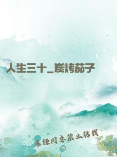 人生三十