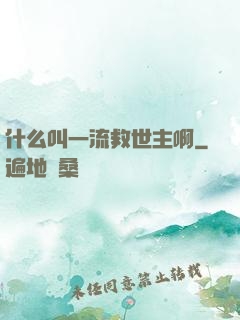 什么叫一流救世主啊