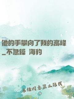 他的手攀向了我的高峰