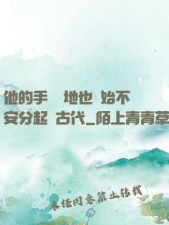 他的手漸漸地也開始不安分起來古代