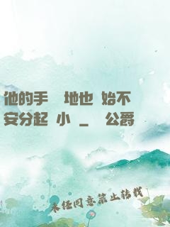 他的手漸漸地也開始不安分起來小說