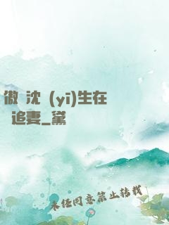 傲嬌沈醫(yī)生在線追妻