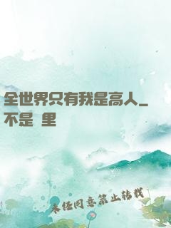全世界只有我是高人