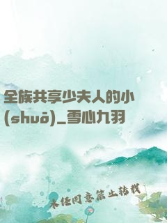 全族共享少夫人的小說(shuō)