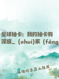 全球抽卡：我的抽卡有保底