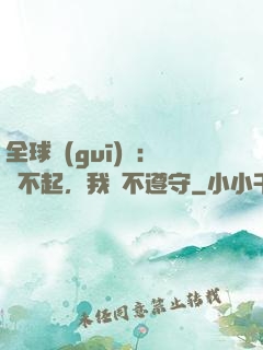 全球規(guī)則：對不起，我從不遵守
