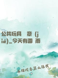 公共玩具閱讀章節(jié)