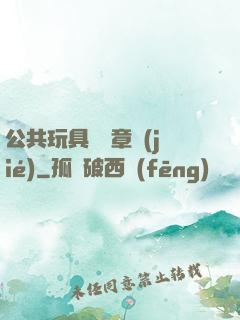 公共玩具閱讀章節(jié)