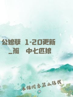 公媳孽緣1-20更新時間