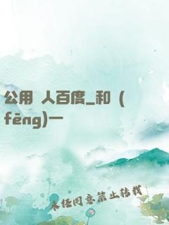 公用愛人百度
