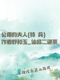 公用的夫人(特種兵)作者野和玉