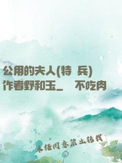 公用的夫人(特種兵)作者野和玉