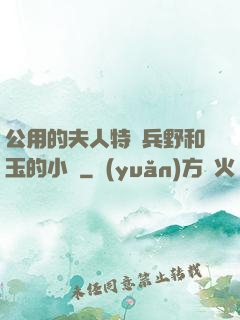 公用的夫人特種兵野和玉的小說