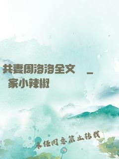 共妻周洛洛全文閱讀