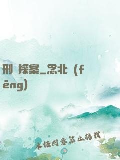 刑偵探案