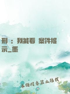 刑偵：我能看見案件提示