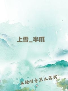 劍上雪
