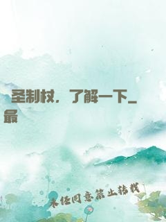 劍圣制杖，了解一下