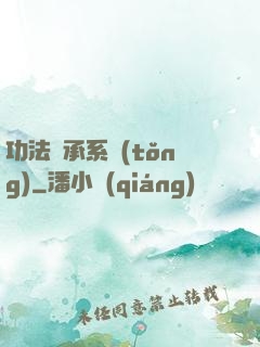 功法傳承系統(tǒng)