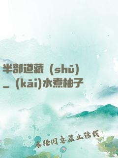 半部道藏書(shū)