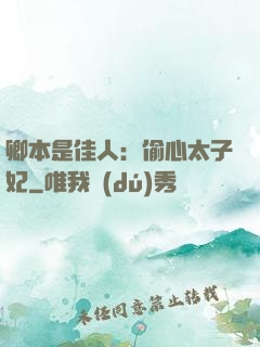 卿本是佳人：偷心太子妃